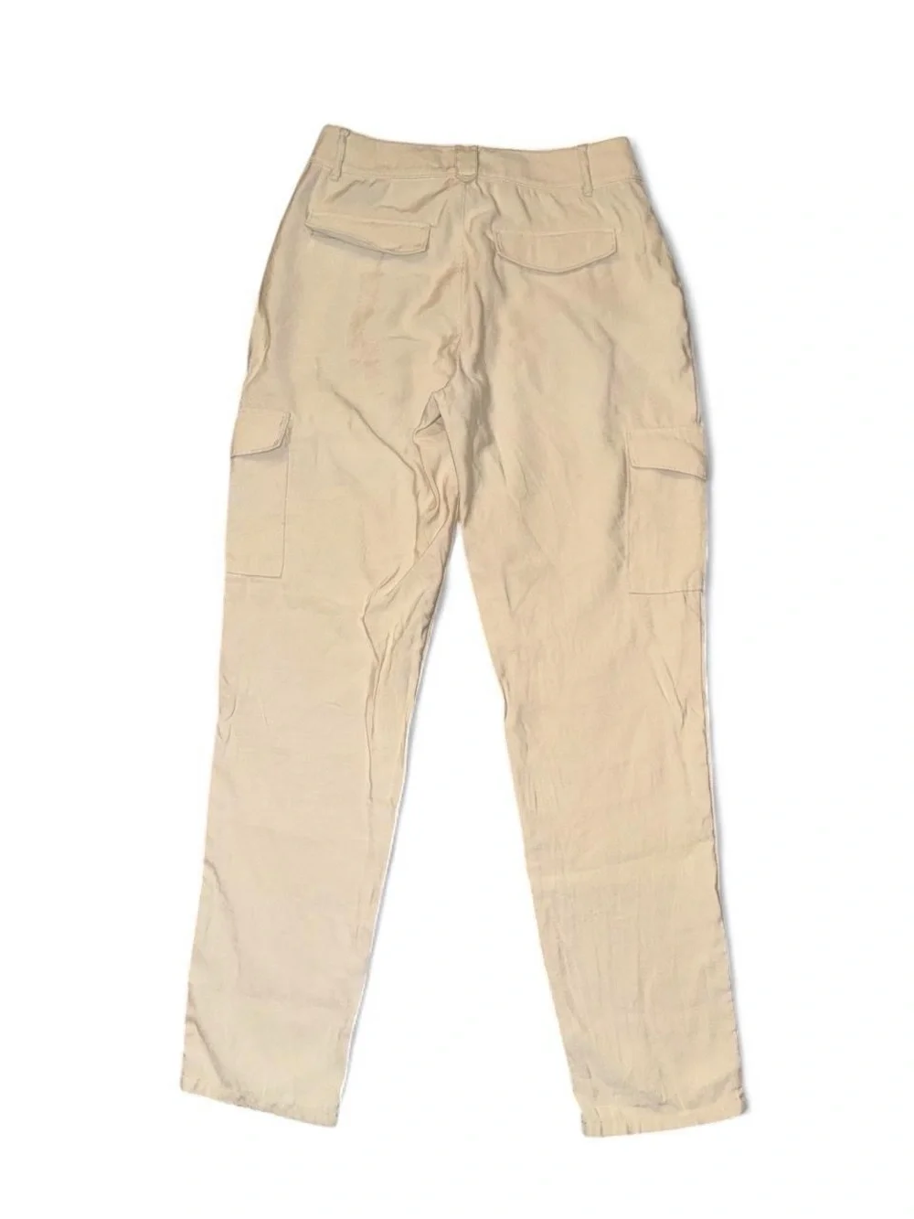 PAIGE Tapered Cream/Birch Cargo Pants